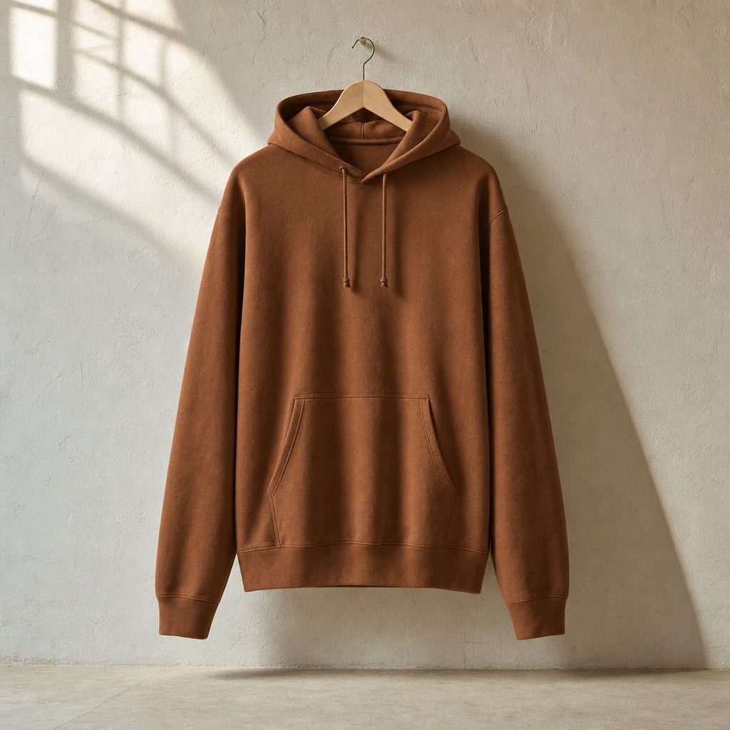 Sudadera de algodón orgánico con capucha
